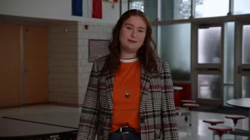 French Connection Rayna Top usado por Ashlyn (Julia Lester) como se ve en High School Musical: The Musical: The Series (S02E02)