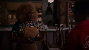 Tinseltown Corduroy Skirtall porté par Kourtney (Dara Reneé) vu dans High School Musical: The Musical: The Series (S02E06)