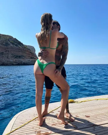 Bas de bikini porté par Chiara Ferragni sur le compte Instagram @chiaraferragni