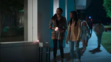 Alice + Olivia Wheaton Jacket worn by Talia(Aubin Wise) as seen in First Kill (S01E02)