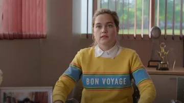 Madre La sudadera Koozie de manga 3/4 usada por Juliette Fairmont (Sarah Catherine Hook) como se ve en First Kill (S01E02)