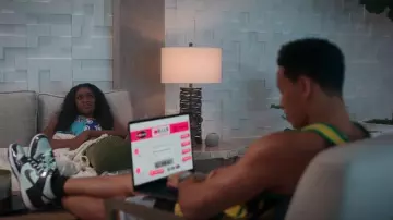 Nike Dunk High Green and Black Allstars worn by Apollo Burns(Dominic Goodman) as seen in First Kill (S01E06)