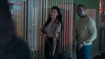 All Saints Nolina Elia Bodysuit worn by Talia(Aubin Wise) as seen in First Kill (S01E07)