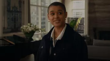 Boucles d’oreilles Bulgari B.Zero1 Hoops portées par Julien Calloway (Jordan Alexander) comme on le voit dans Gossip Girl (S01E04)