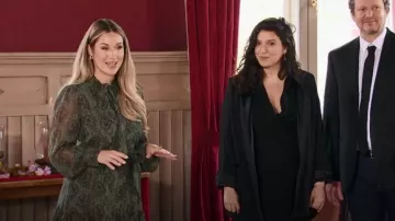 Paige Vittoria Paisley Silk Mini Dress portée par Rachel comme on le voit dans The Bachelorette (S19E04)