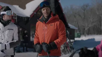 Helly Hansen Al­pha Li­faloft Jack­et worn by Billy (Emerson Brooks) as seen in Uncoupled (S01E07)