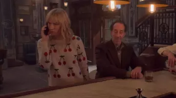 Madewell Jacquard Pullover Sweater usado por Parker (Beth Riesgraf) como se ve en Leverage: Redemption (S01E09)