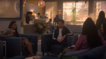 Adidas x Noah Noah Corduroy Track Jacket usado por Andre Johnson, Jr. (Marcus Scribner) como se ve en grown-ish (S05E04)