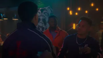 Off White Marker Long Sleeve T-shirt worn by Renard (Brandon Gilpin) as seen in grown-ish (S05E04)