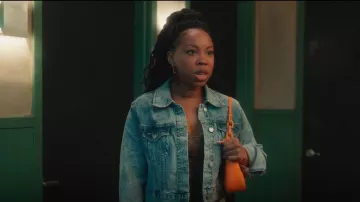 Allsaints Den­im Jack­et worn by Malika (Toccarra Cash) as seen in Everything's Trash (S01E06)