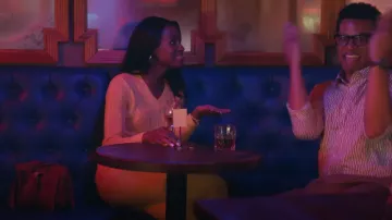 Brooks Brothers Ital­ian Sweater worn by Jessie (Nneka Okafor) as seen in Everything's Trash (S01E06)