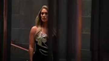 David Koma Floral Appliqué Cutout Minirobe portée par Rachel comme on le voit dans The Bachelorette (S19E05)