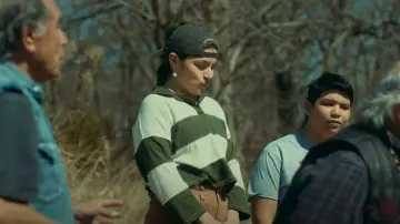 Urban Native Era Dad Cap - Black worn by Willie Jack (Paulina Alexis) as seen in Reservation Dogs (S02E02)