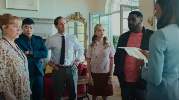 Kule The Vera Top worn by Ainsley (Stephanie Styles) as seen in Loot (S01E10)