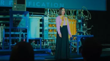 Gucci Bow Gown worn by Molly Novak (Maya Rudolph) as seen in Loot (S01E10)