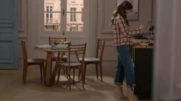 Botas de tacón Mango Romi usadas por Emily Cooper (Lily Collins) como se ve en Emily en París (S01E06)