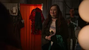 Torrid Embellished Zip Front Military Jacket worn by Ashlyn (Julia Lester) as seen in High School Musical: The Musical: The Series (S02E12)