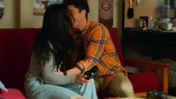 Superdry Organic Cotton Lumberjack Check Shirt worn by Paxton Hall-Yoshida (Darren Barnet) as seen in Never Have I Ever (S03E02)