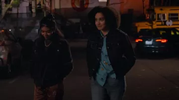 Vans In the Know Canvas Jacket worn by Fabiola Torres (Lee Rodriguez) as seen in Never Have I Ever (S03E05)