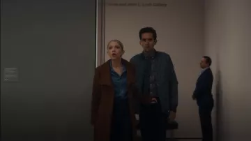 Babaton Le manteau Connor porté par Kate Keller (Tavi Gevinson) vu dans Gossip Girl (S01E09)