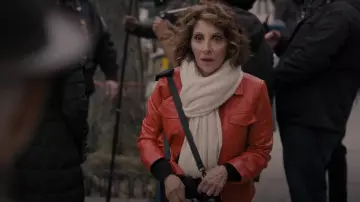 Zadig et Voltaire Liam Veste en cuir portée par Joy (Brazzos Hair (Andrea Martin) comme vu dans Only Murders in the Building (S02E10)