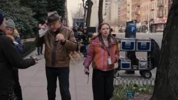 BDG Isla Lightweight Funnel Neck Puffer Jacket worn by Lucy (Zoe Margaret Colletti) as seen in Only Murders in the Building (S02E10)