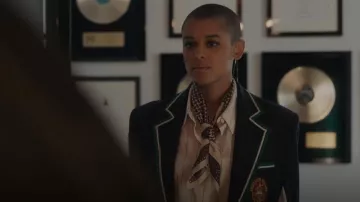 Monse Prep School Blazer porté par Julien Calloway (Jordan Alexander) vu dans Gossip Girl (S01E11)