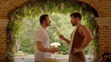 Gilet Amiri Rib-Knit porté par Sam Jones (Rafael de la Fuente) vu dans Dynasty (S05E19)