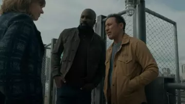 Reiss Angel Jacket worn by David Acosta (Mike Colter) as seen in Evil (S03E09)