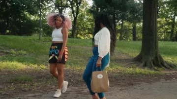 Zara Knit Cropped Tank worn by Phoebe (Phoebe Robinson) as seen in Everything's Trash (S01E07)