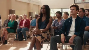 Reiss Jackson Skirt worn by Jessie(Nneka Okafor) as seen in Everything's Trash (S01E08)