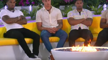 Alexander McQueen Tread Slick Boot usado por Jeff Christian como se ve en Love Island (S04E33)