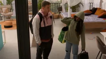 H&M Hooded Popover Jacket worn by Blake Horstmann as seen in All Star Shore (S01E10)