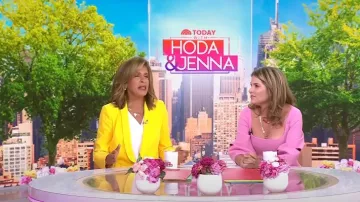 Alice + Olivia Skye Blazer worn by Hoda Kotb as seen in Today on August 29,2022