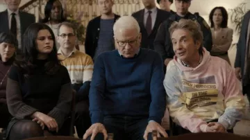 Only Murders In the Building Tie and Dye Hoodie worn by Oliver Putnam (Martin Short) as seen in Only Murders in the Building TV series outfits (Season 1 Episode 9)