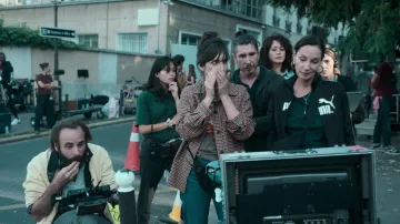 Black Zip Jumpsuit worn by Mira (Alicia Vikander) as seen in Irma Vep  (Season 1)