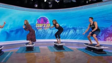 Adrianna Papell Knit Crepe Roll Neck Jumpsuit worn by Hoda Kotb as seen in Today with Hoda & Jenna on August 30,2022