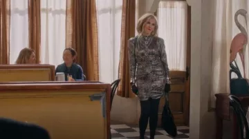 Isabel Marant Pandor Dress worn by Moira Rose (Catherine O'Hara) as seen in Schitt's Creek (S06E10)