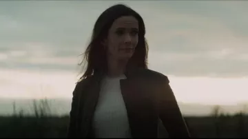 Veste Rag & Bone Slade en Army Green portée par Lois Lane (Bitsie Tulloch) vue dans Superman & Lois (S01E02)
