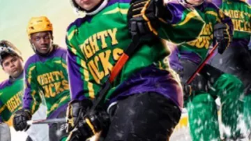 The Mighty Ducks Game Changers Brady Noon Ice Hockey Jersey of Evan Morrow (Brady Noon) in The Mighty Ducks: Game Changers (S02E01)