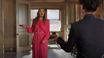 B-Low El cinturón Audrey Mini Cinturón usado por Fallon Carrington (Elizabeth Gillies) como se ve en Dinastía (S04E11)