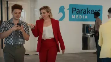 Zadig & Voltaire Shawl Collar Jacket worn by Jax (June Diane Raphael) as seen in Everything's Trash (S01E09)