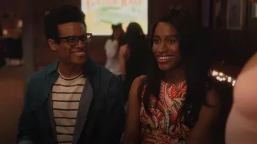 Hobbs London Twitchill Linen Dress worn by Jessie (Nneka Okafor) as seen in Everything's Trash (S01E09)