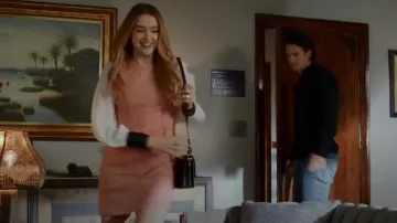 Alice + Olivia Coley Vestido usado por Kirby Anders (Maddison Brown) como se ve en Dinastía (S04E10)