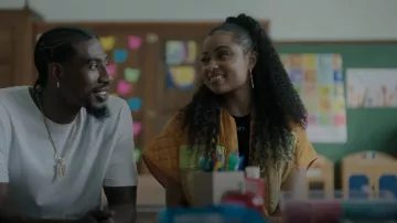 Stella Nova Debra Quilted Colorblock Jacket porté par Tiffany (Hannaha Hall) comme vu dans The Chi (S05E10)