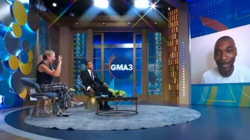 Gucci Horsebit Mid-Heel Pumps worn by Jennifer Ashton as seen in Good Morning America on September 06,2022