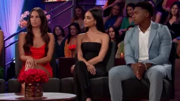 Combinaison Superdown Kristina portée par Victoria Fuller dans The Bachelorette (S19E08)