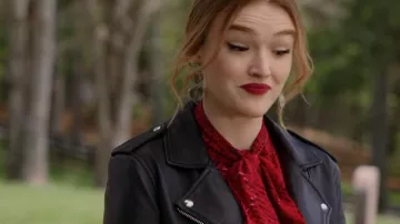 Dannijo Tate Earrings worn by Kirby Anders (Maddison Brown) as seen in Dynasty (S04E14)