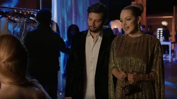 Veste Saint Laurent Tailored Suit portée par Sam Jones (Rafael de la Fuente) vue dans Dynasty (S04E14)