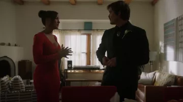 Altuzarra Damali Dress worn by Maria DeLuca (Heather Hemmens) as seen in Roswell, New Mexico (S04E13)